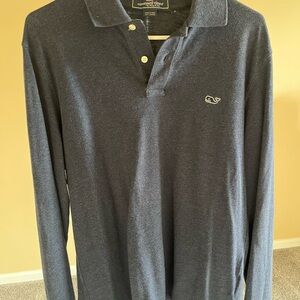 Vineyard Vines Men's Dark Blue Polo Shirt